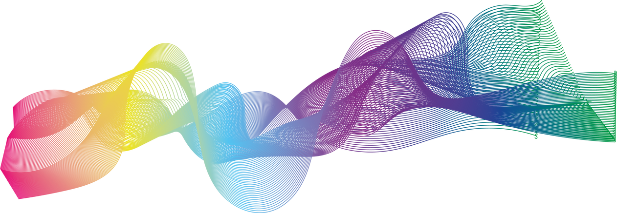 Colorful Wave Illustration